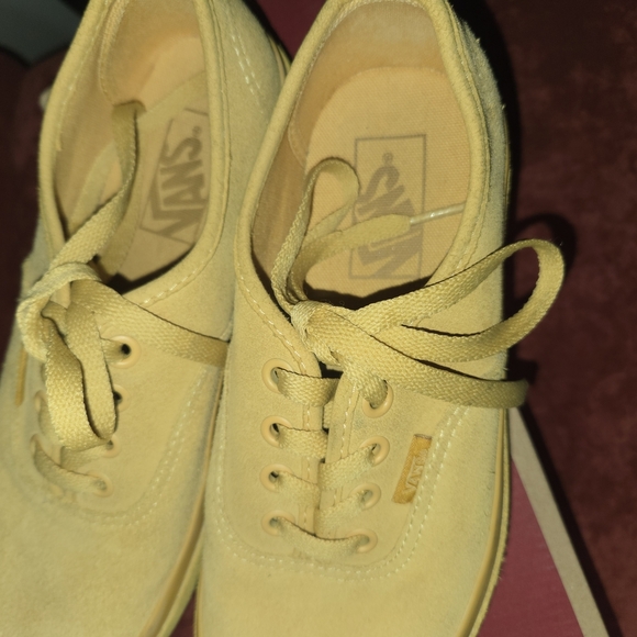 Vans Women's Sneakers Mustard Skater Casual Streetwear W 6.5 M 5 RARE HTF - Picture 11 of 15